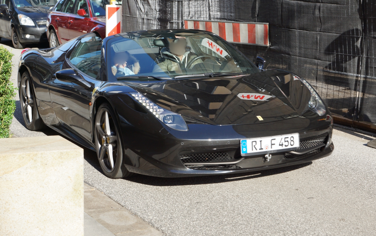 RI F 458, Ferrari 458 1st gen Spider (F142), 2011–2015