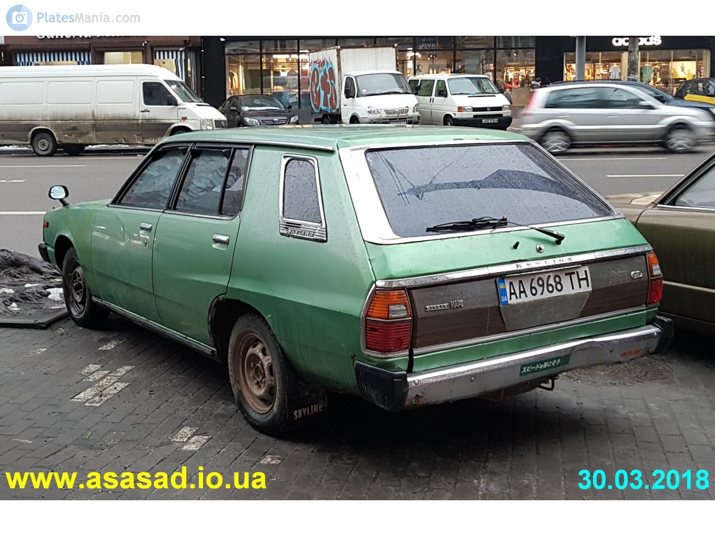 AA 6968 TH, Nissan Skyline 5th gen Wagon/Van (C210/C211), 1977–1981