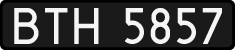 License plates of Poland, 1976 year system