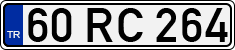 License plate of Turkey, Regular plates