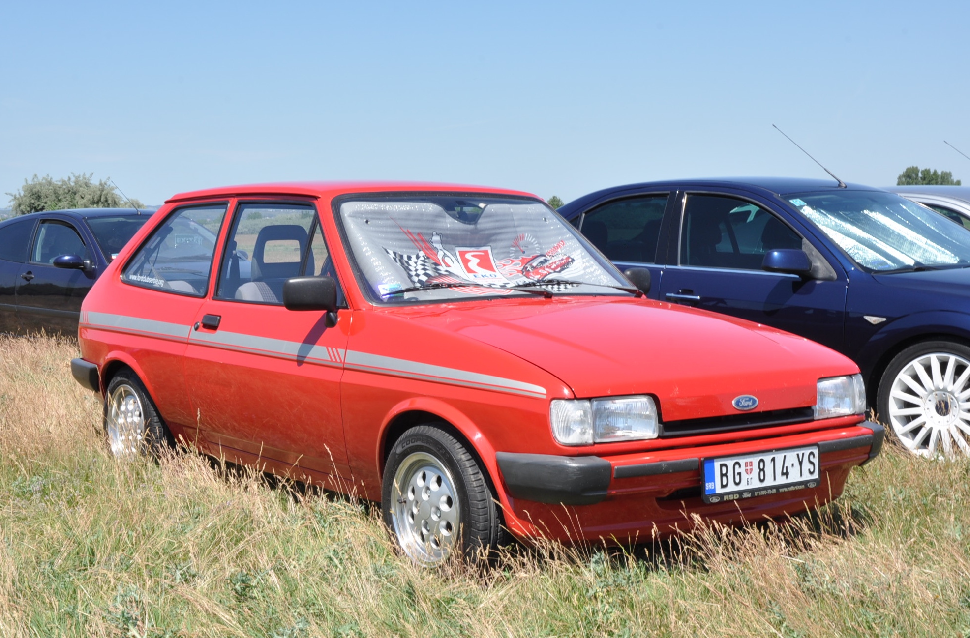 BG 814-YS, Ford Fiesta 2nd gen Hatch (FBD), 1983–1989