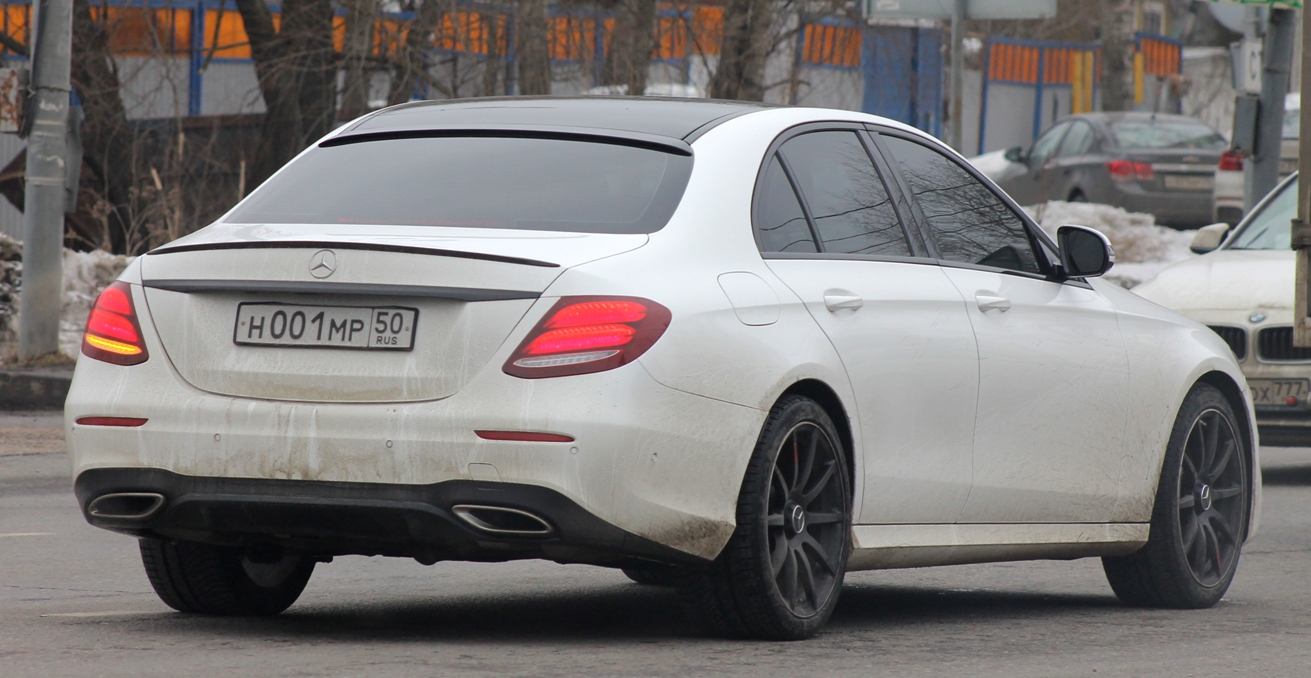 н 001 мр 50, Mercedes-Benz E-Klasse 5th gen Sedan (V213/W213), 2016­–2020