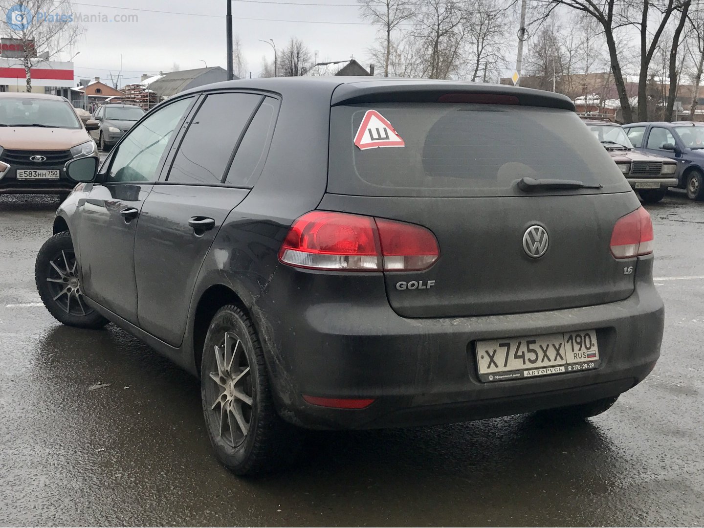 х 745 хх 190, Volkswagen Golf 6th gen 5-door Hatch (5K), 2008–2013