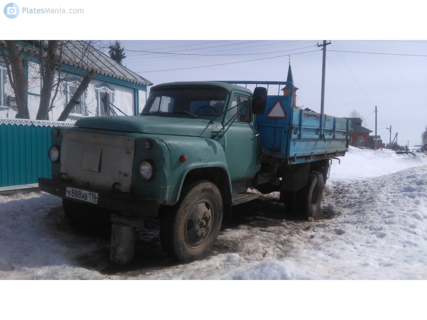 к 888 ав 116, GAZ 52/53 САЗ-3507, 1984–1992