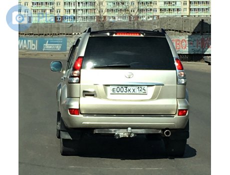 е003кх124, Toyota Land Cruiser Prado