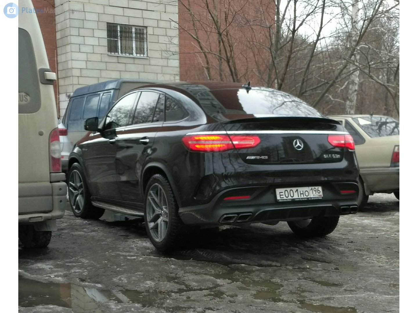 е 001 но 196, Mercedes-Benz GLE-Klasse 1st gen Coupé (C292), 2015–2019