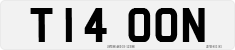License plate of the United Kingdom, 1983 year system