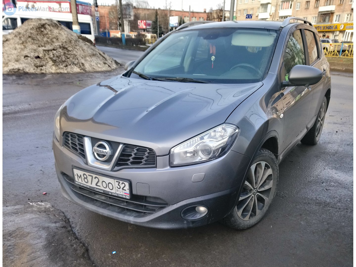 м 872 оо 32, Nissan Qashqai 1st gen (J10), facelift, 2009–2014
