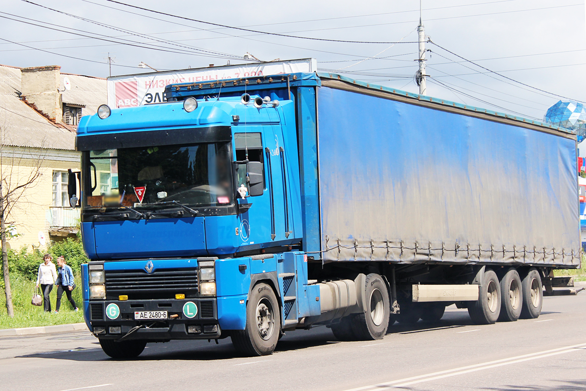 AE 2480-6, Renault Magnum 1st gen (AE) and 2nd gen, 1990–2001