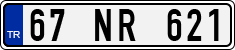 License plate of Turkey, Regular plates