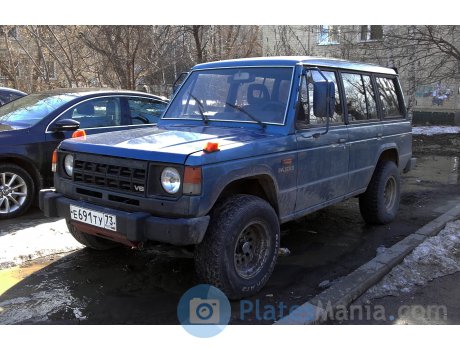 е691ту73, Mitsubishi Pajero