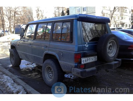 е691ту73, Mitsubishi Pajero