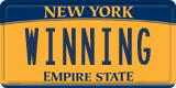 New York, Vanity Plates