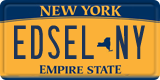 New York, Vanity Plates