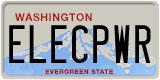 Washington, Vanity Plates