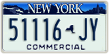 New York, Specialty plates (12345-AB)