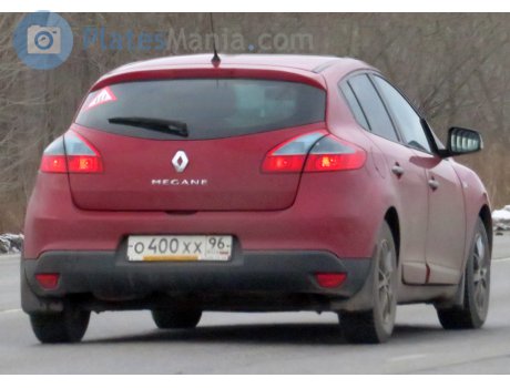 о400хх96, Renault Mégane