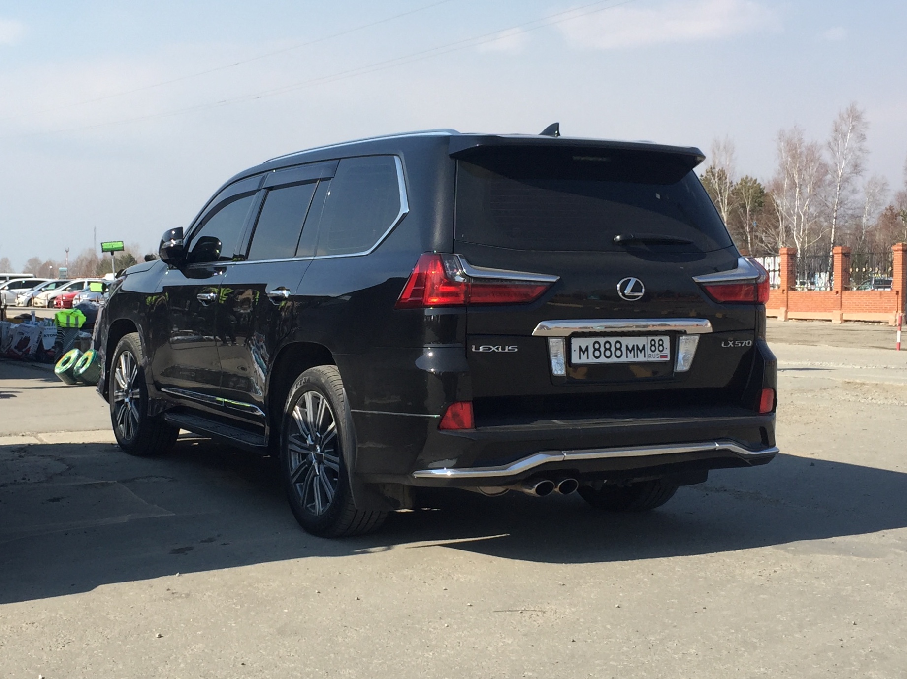 м 888 мм 88, Lexus LX 3rd gen (J200), 2nd facelift, 2015–2021