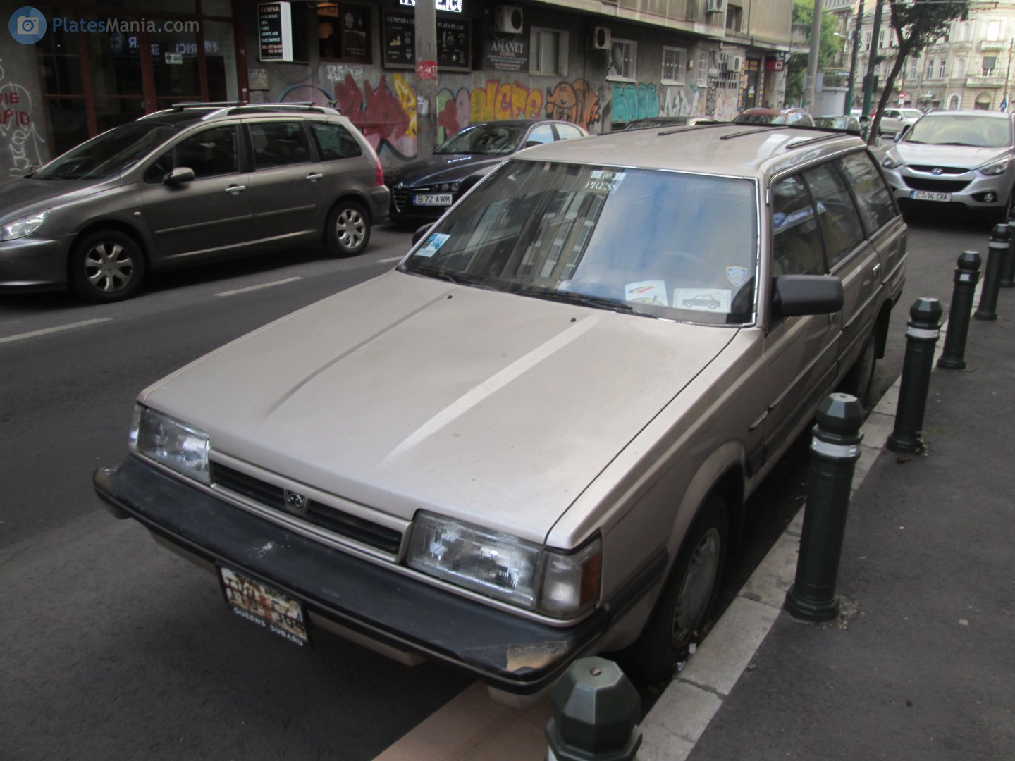 IYU 564, Subaru Leone 3rd gen Wagon (AL), 1984–1994
