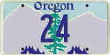 Oregon, Vanity Plates