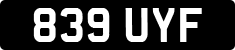 License plate of the United Kingdom, 1932 year system