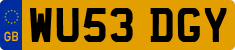 License plate of the United Kingdom, 2001 year system