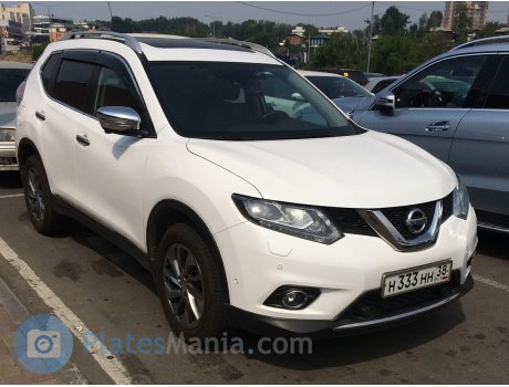 н333нн38, Nissan X-Trail