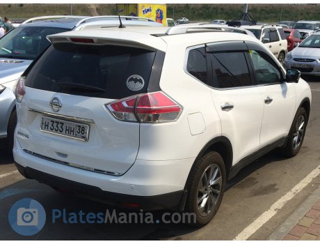 н333нн38, Nissan X-Trail