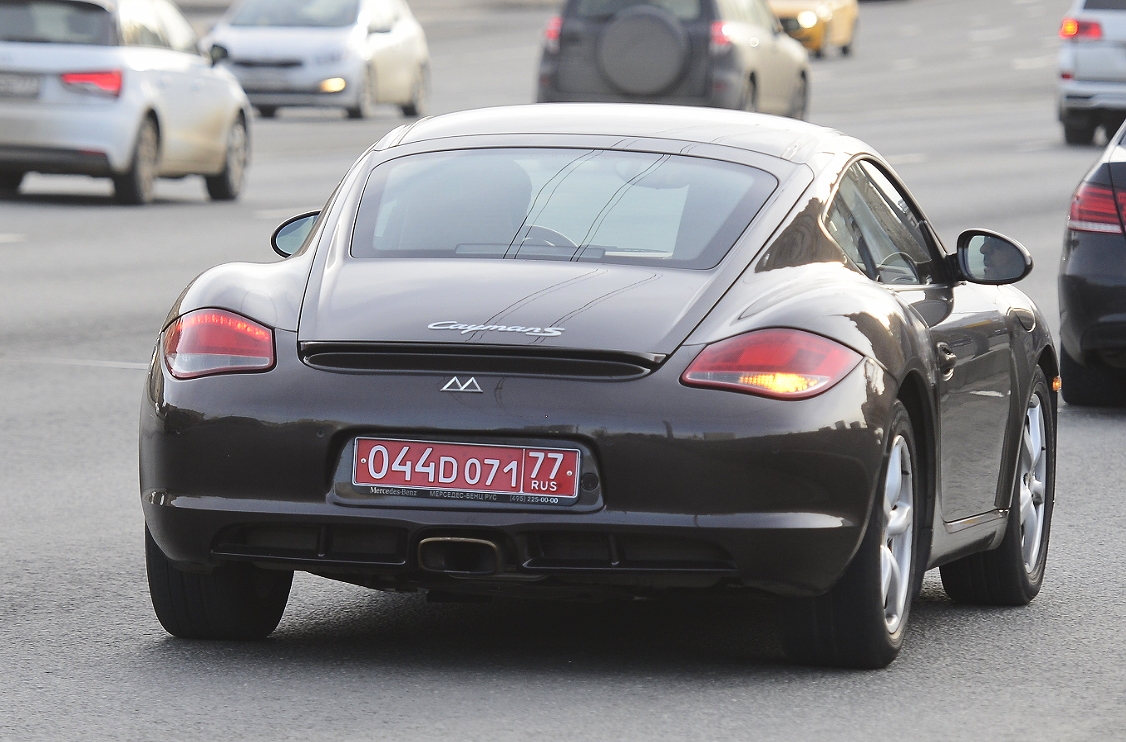 044 D 071 77, Porsche Cayman 1st gen (987C), 2005–2012