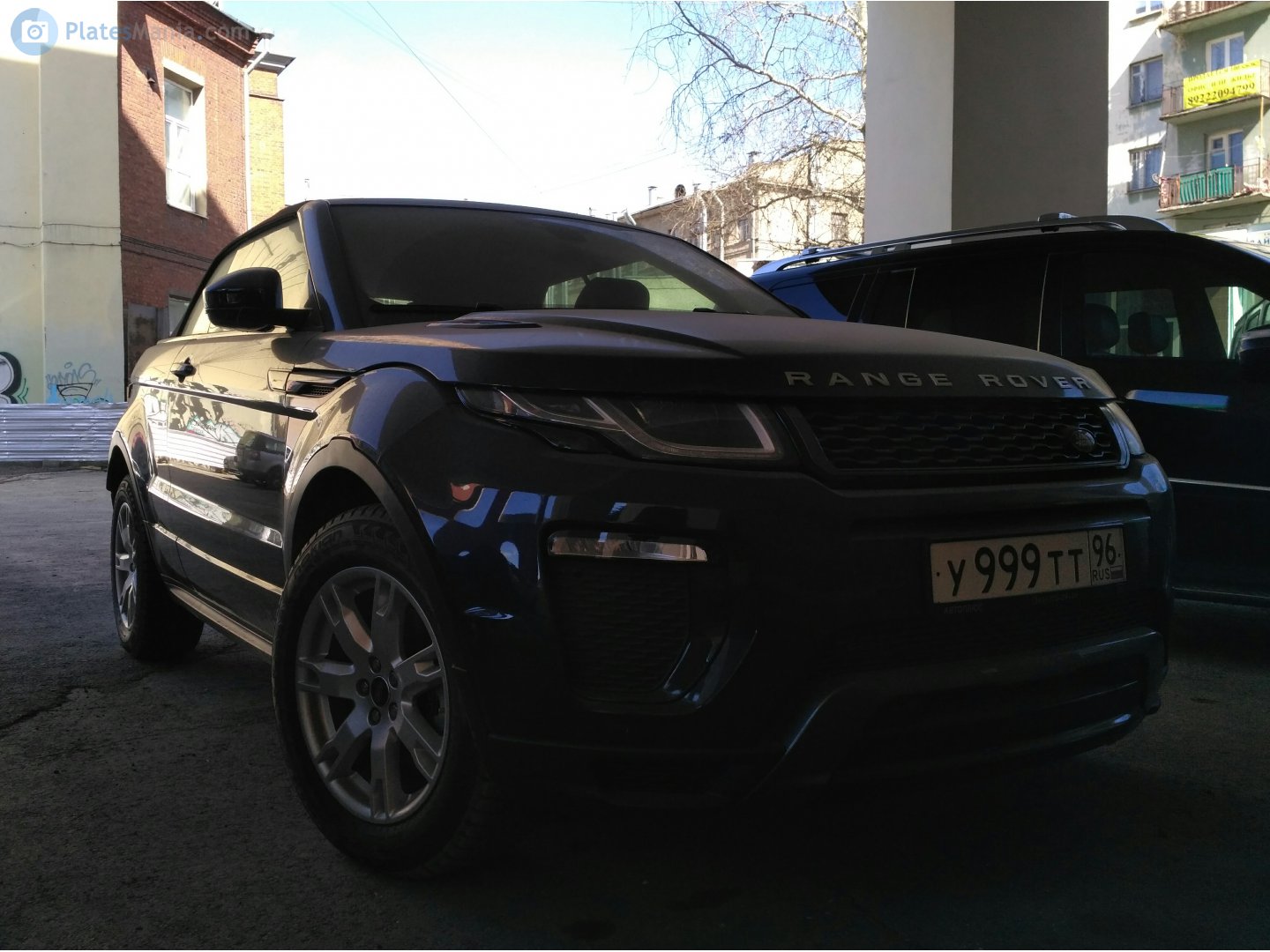 у 999 тт 96, Land Rover Range Rover Evoque 1st gen Convertible SUV (L538), 2016–2019