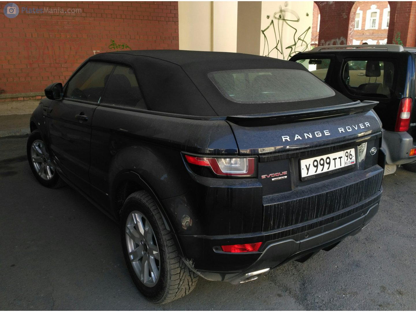у 999 тт 96, Land Rover Range Rover Evoque 1st gen Convertible SUV (L538), 2016–2019