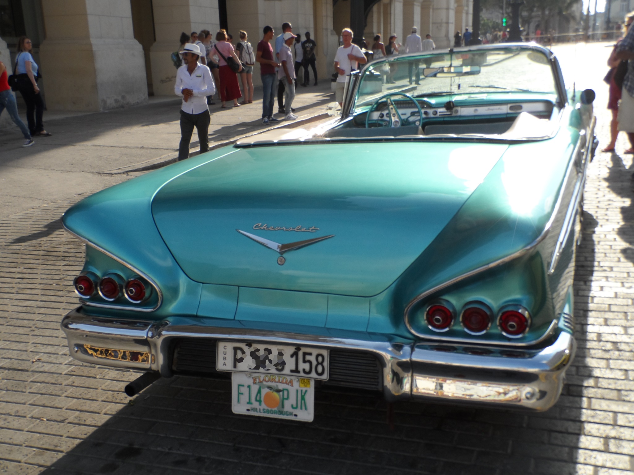 F14 PJK, License plate without vehicle 