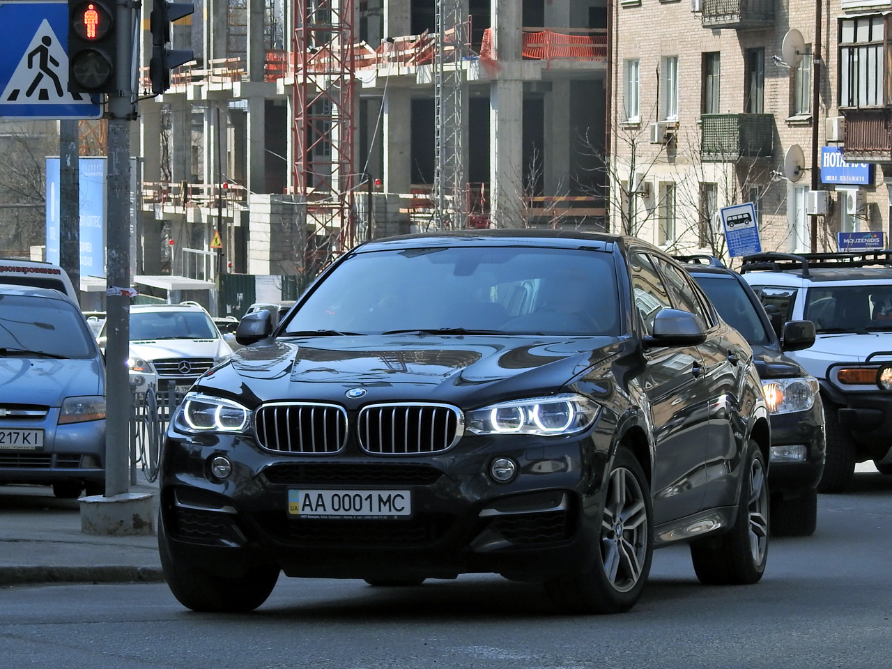 AA 0001 MC, BMW X6 2nd gen (F16), 2014–2019