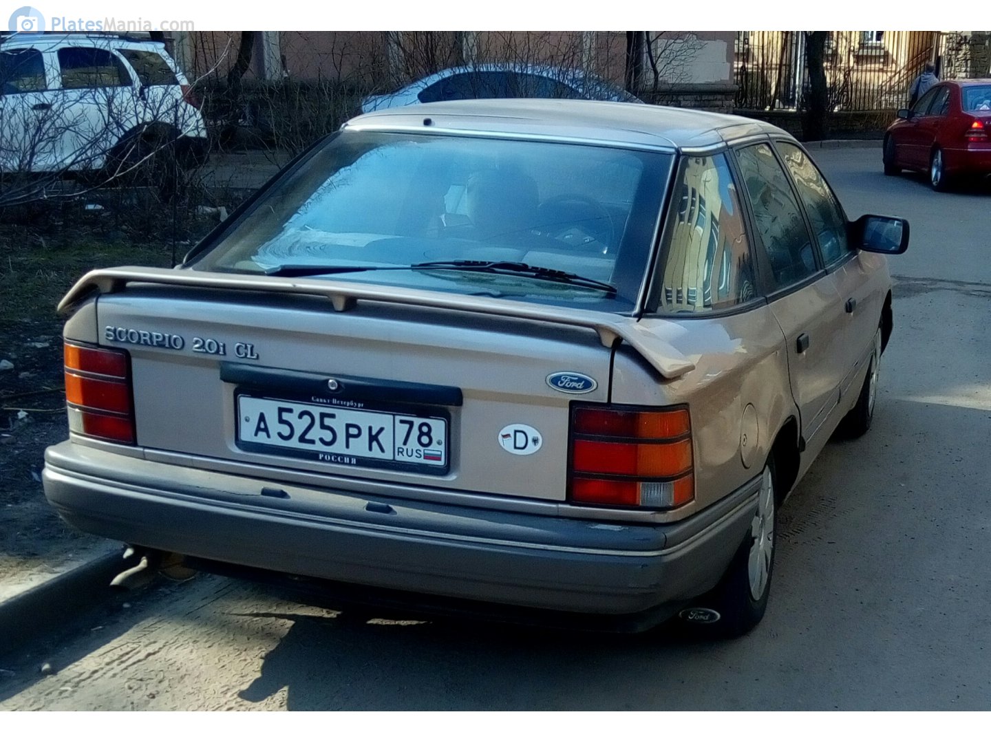 а 525 рк 78, Ford Scorpio 1st gen Liftback (GAE/GGE), 1985–1992