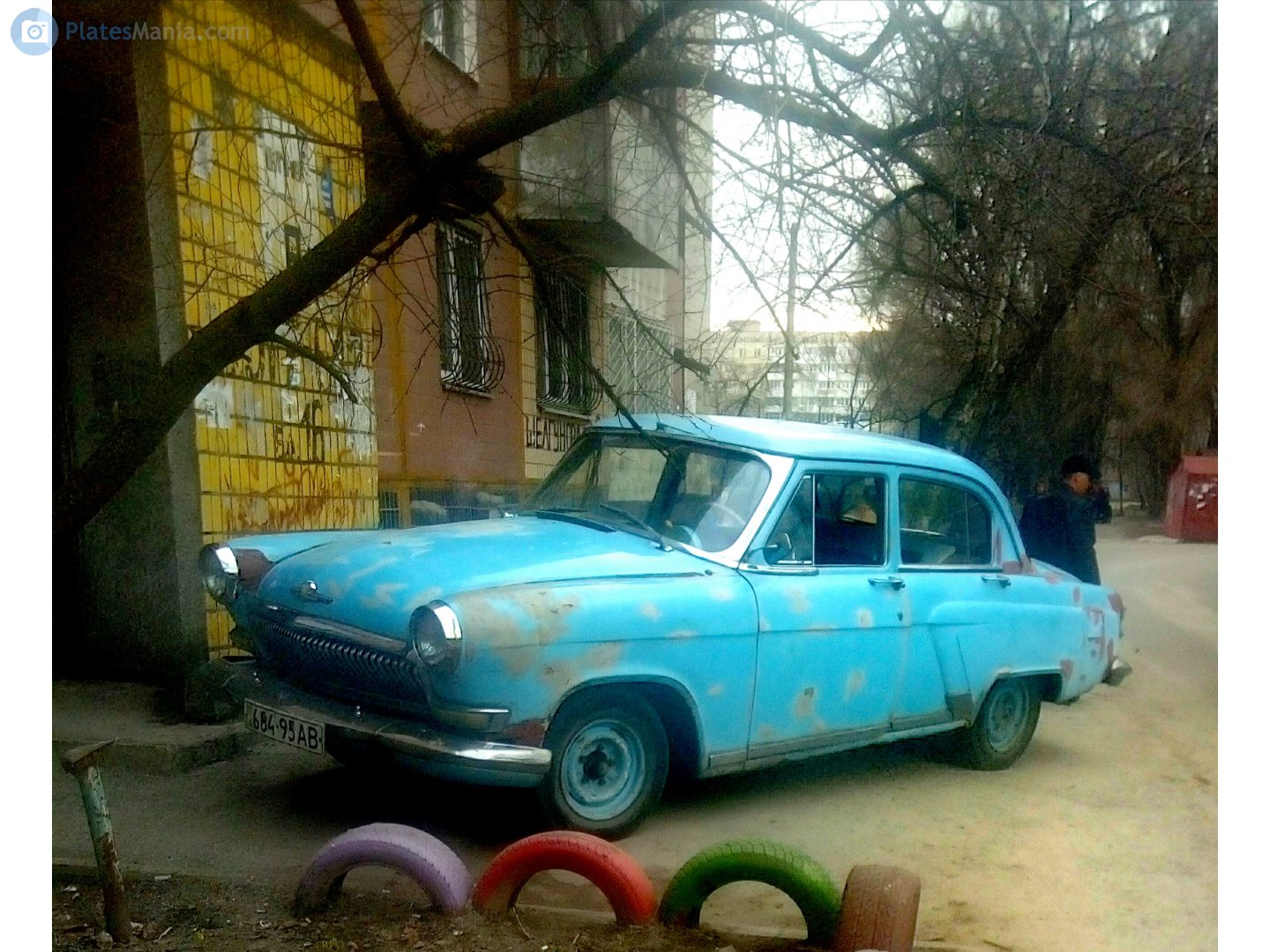 04 684-95 AB, GAZ 21 Волга 