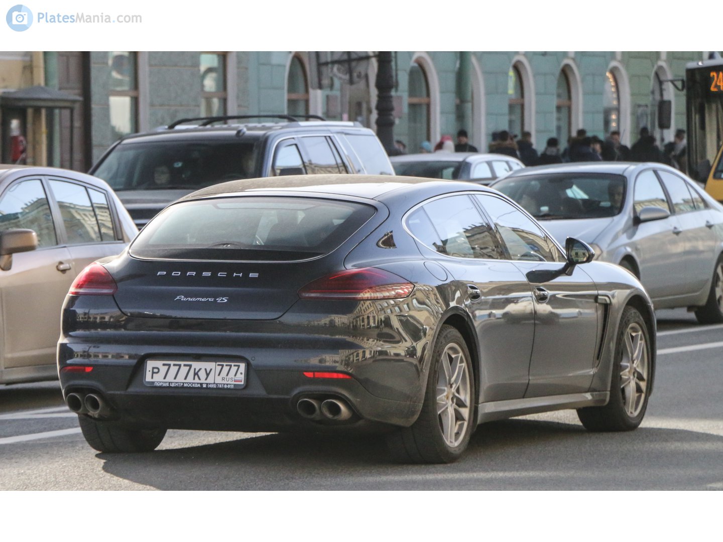 р 777 ку 777, Porsche Panamera 1st gen (970), facelift, 2013–2016
