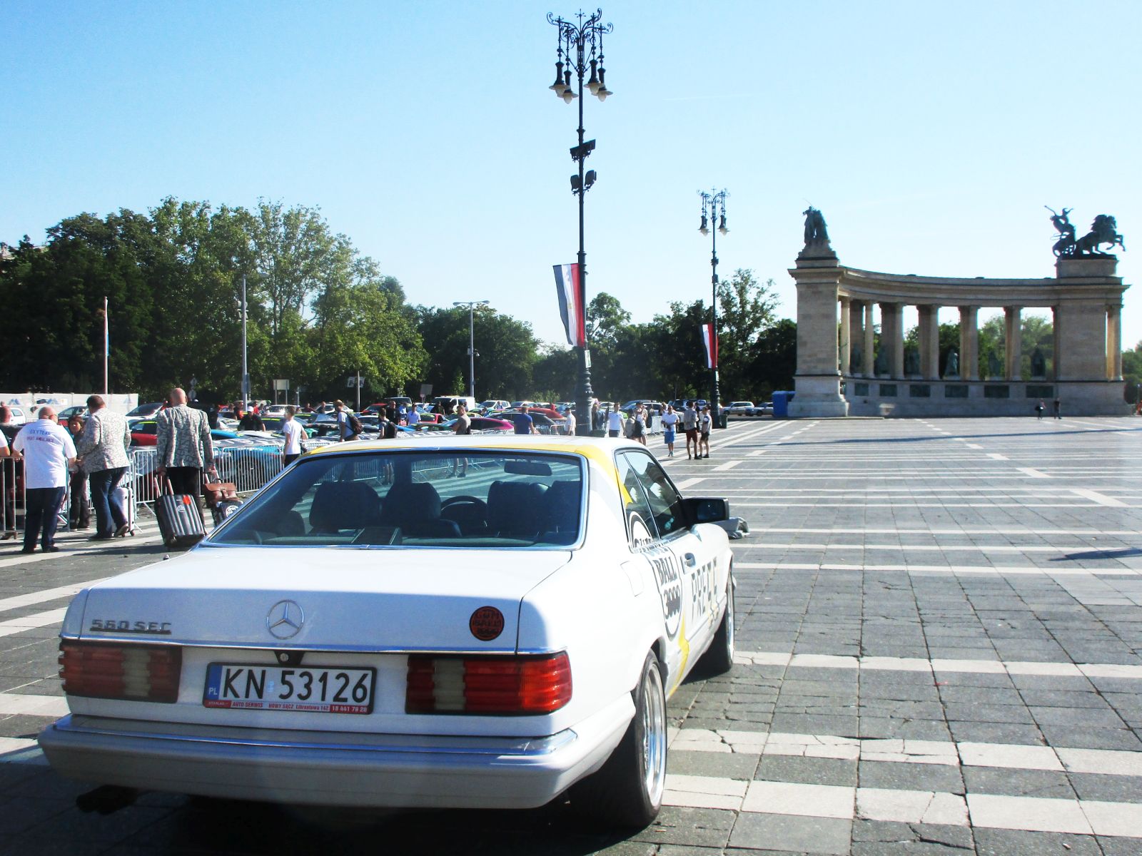 KN 53126, Mercedes-Benz S-Klasse 4th gen Coupé (C126), 1981–1991