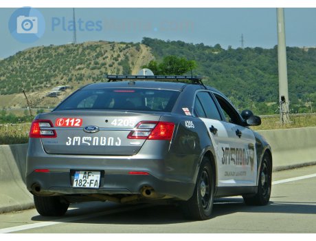 AF-182-FA, Ford Police Interceptor Sedan