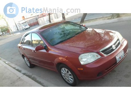 6UTT863, Suzuki Forenza