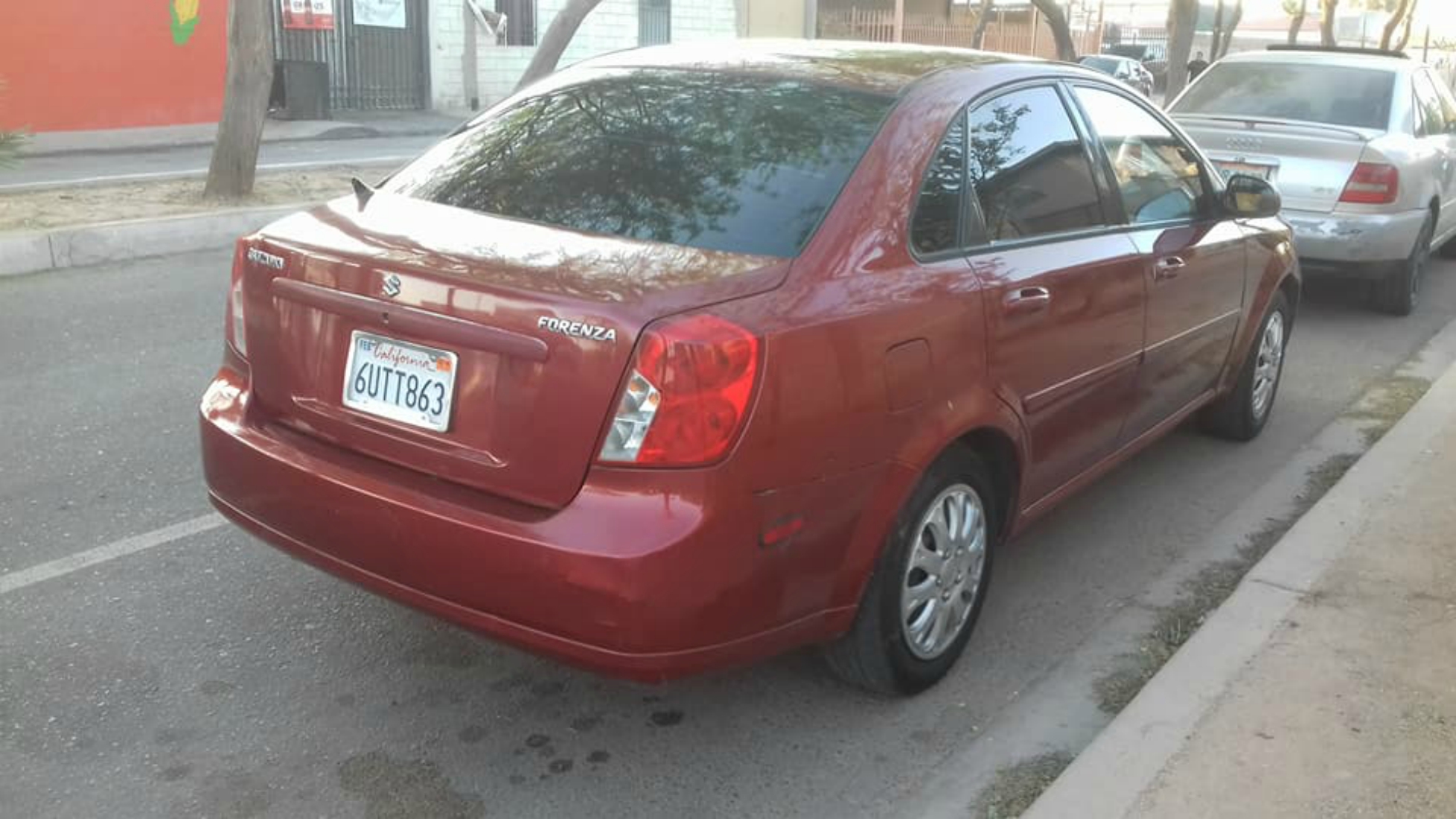 6UTT863, Suzuki Forenza 1st gen Sedan (J200; NA-market), 2003–2008