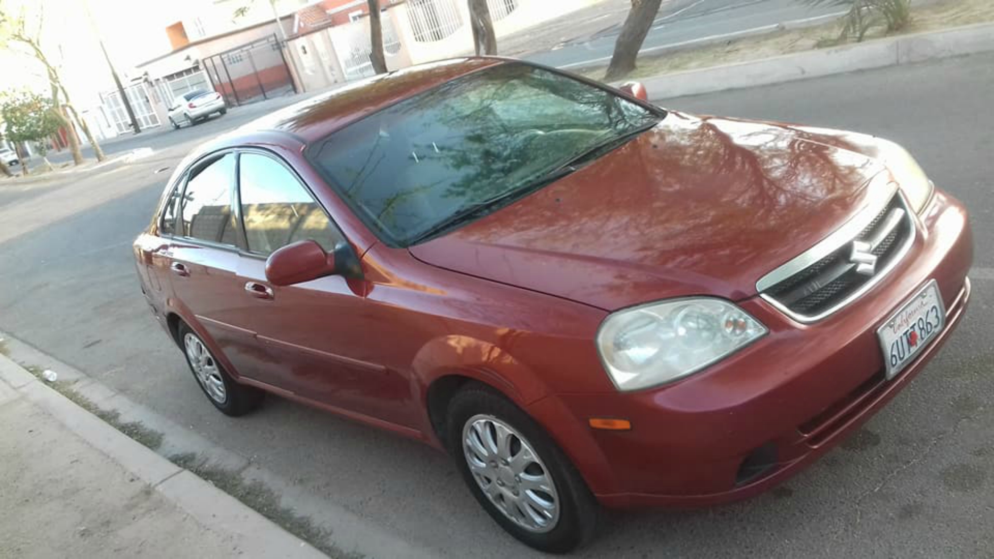 6UTT863, Suzuki Forenza 1st gen Sedan (J200; NA-market), 2003–2008