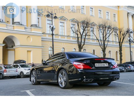 в222вв78, Mercedes-Benz SL-Klasse