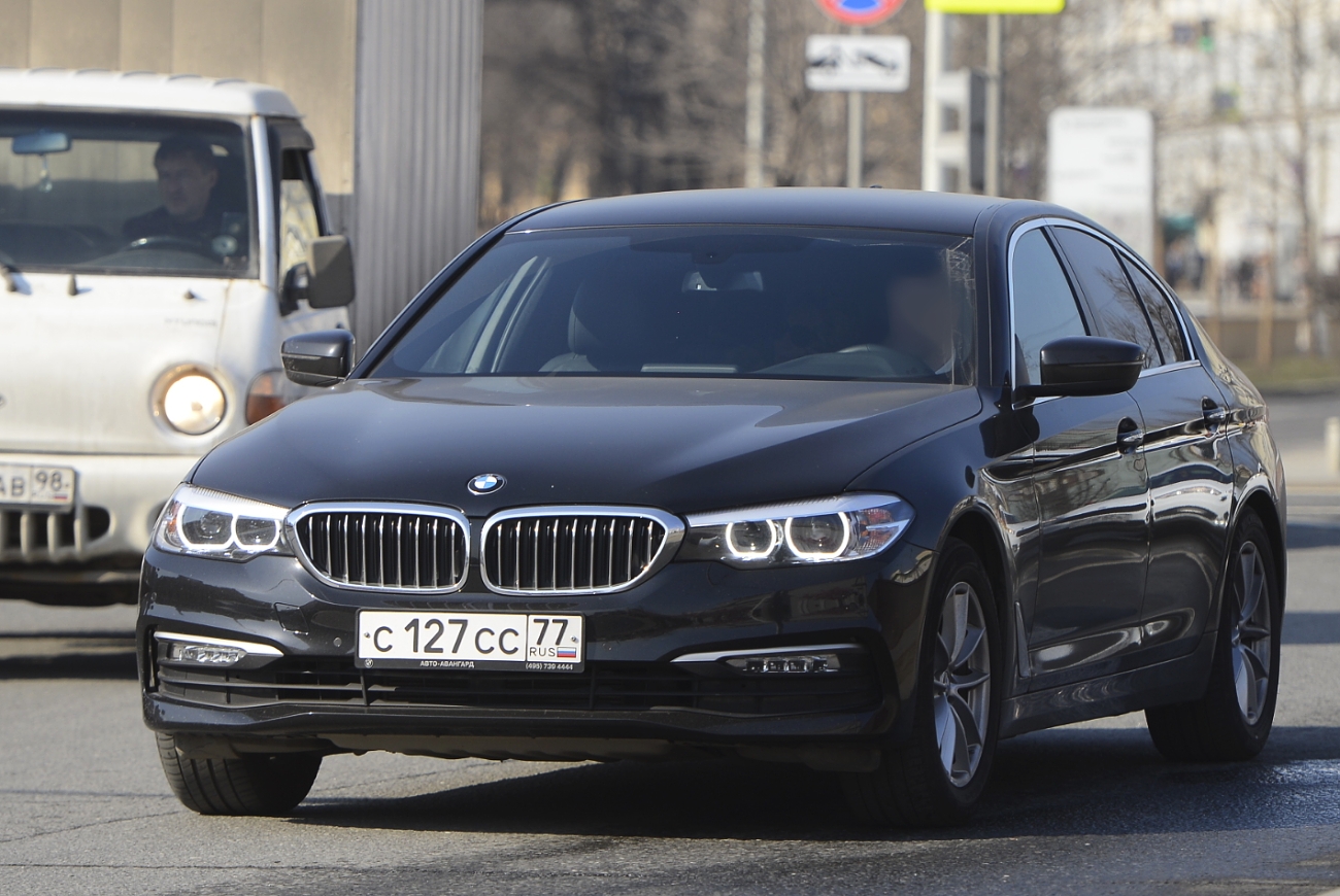 с 127 сс 77, BMW 5 Series 7th gen Sedan (G30/G38), 2017–2020