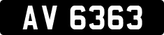 License plate of the United Kingdom, 1903 year system