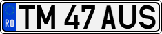 License plate of Romania, Regular plates