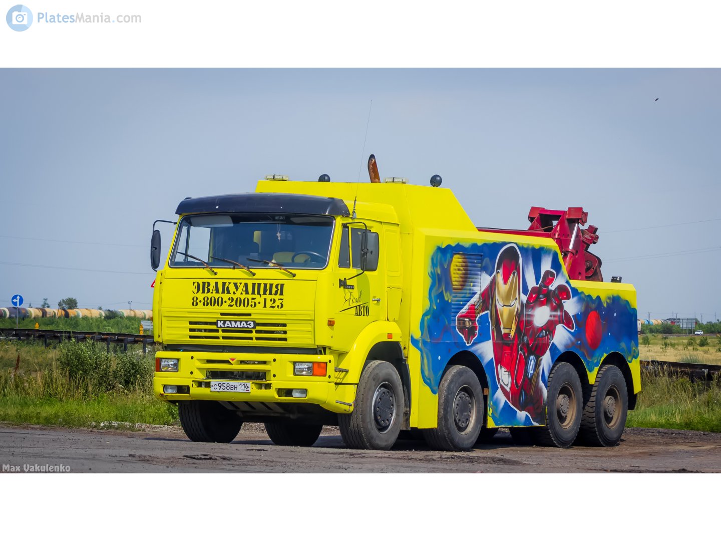 с 958 вн 116, KamAZ 6520 65201, 2009­–