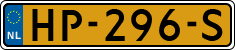 License plate of the Netherlands, Cars