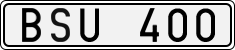 License plate of Sweden, Regular plates