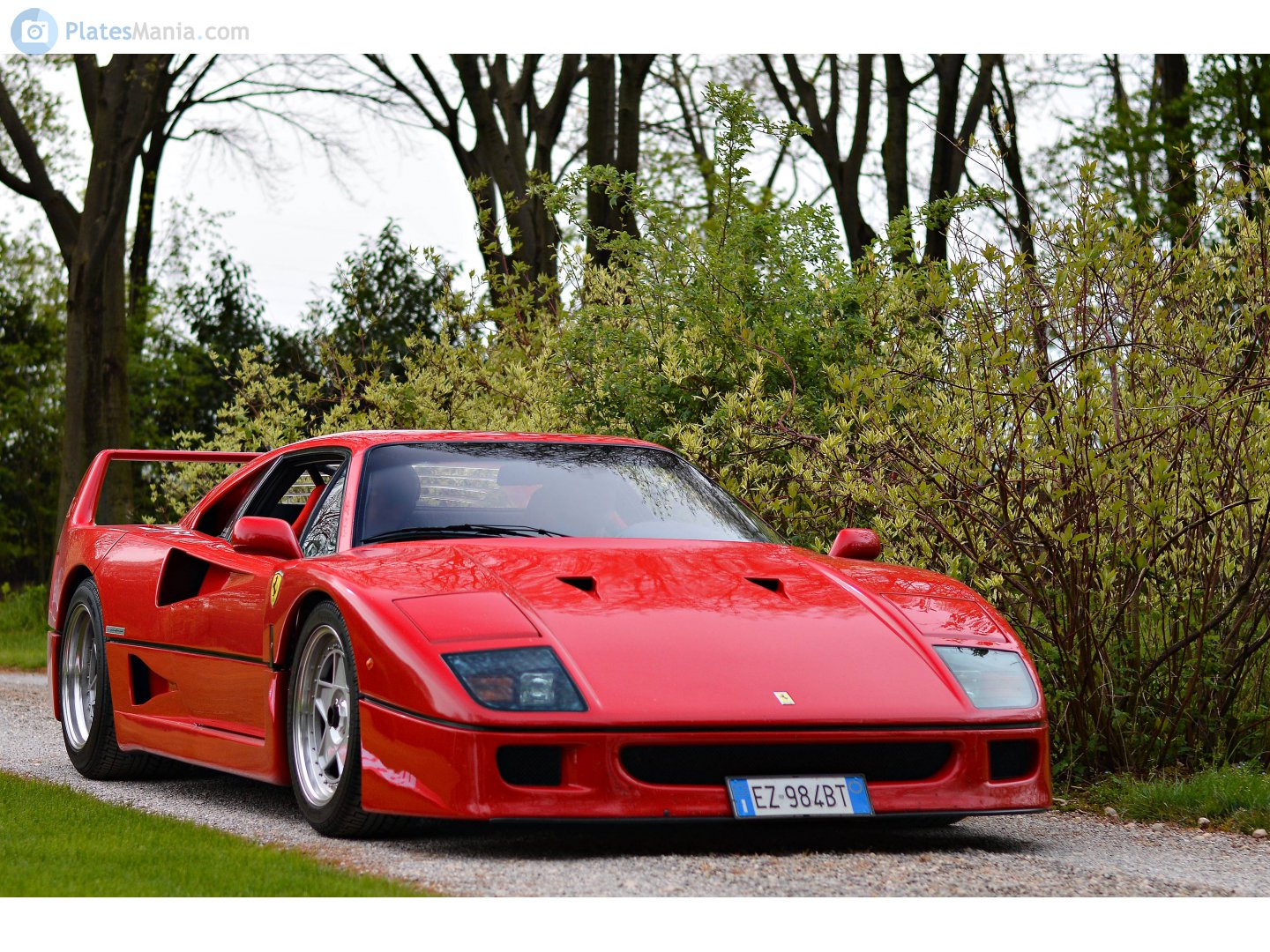 EZ 984 BT, Ferrari F40 1st gen (F120), 1987–1992