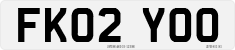 License plate of the United Kingdom, 2001 year system